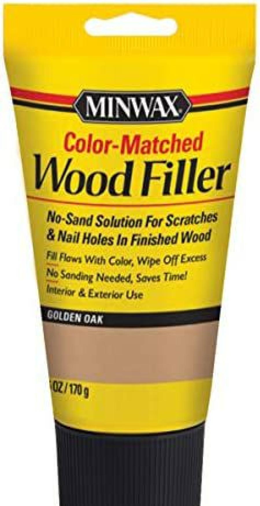 Minwax * | Outlet Minwax 448510000 Color-Matched Filler Wood Putty, Golden Oak