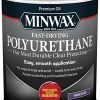 Minwax * | Shop Minwax Fast Drying Polyurethane Protective Wood Finish, Warm , 1 Quart Satin