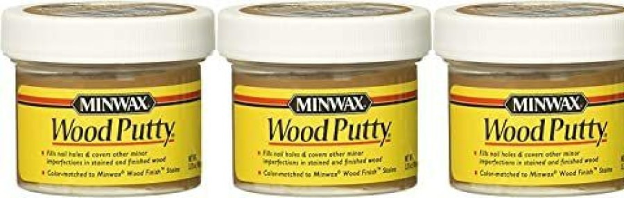 Minwax * | Online Minwax 13614000 Wood Putty, 3.75 Ounce, Early American-3 Pack