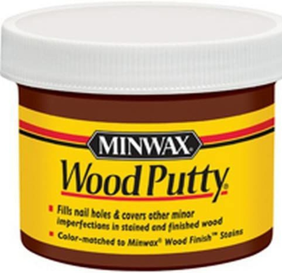 Minwax * | Online Minwax 13613 3.75 Oz Mahogany Wood Putty