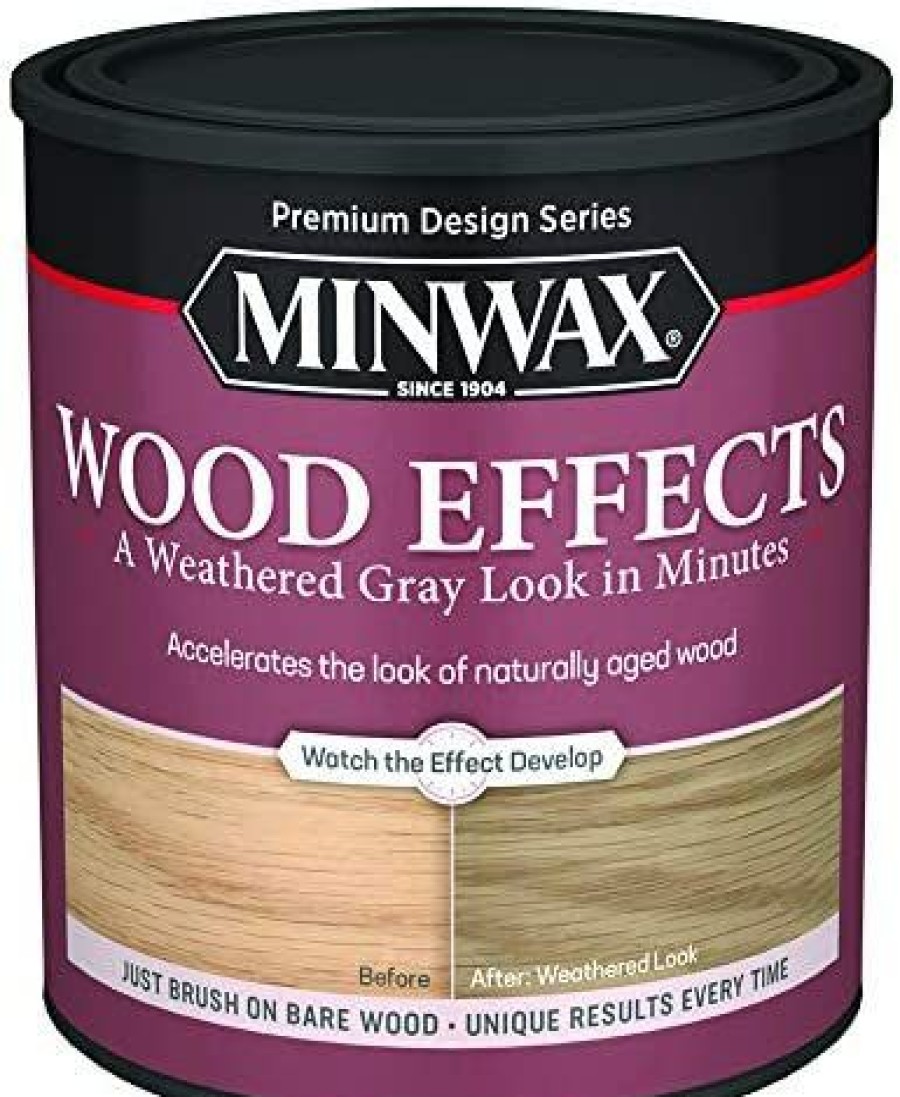 Stains * | Online Minwax 405040000 Wood Effects, Weathered Gray