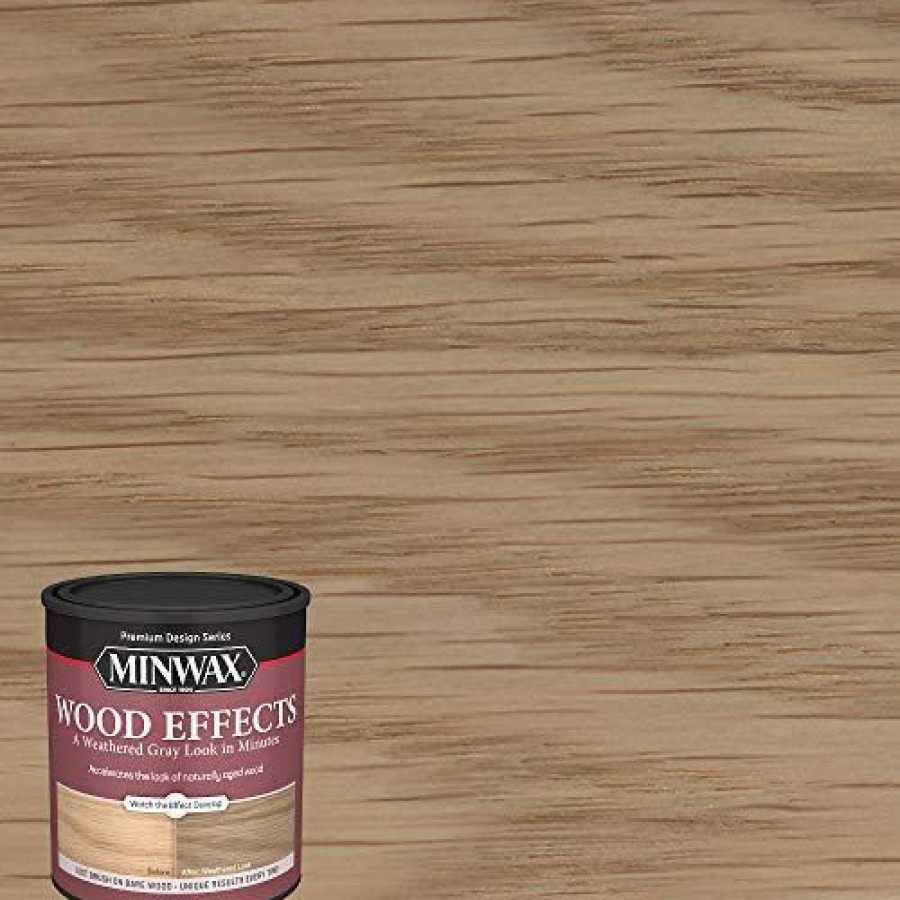 Stains * | Online Minwax 405040000 Wood Effects, Weathered Gray