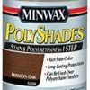 Stains * | Outlet Minwax 217854444 Polyshades Stain & Polyurethane In 1 Step, 275 Voc, 1/2 Pint, Mission Oak, Gloss