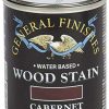 Stains * | Outlet General Finishes Water Based Wood Stain, 1 Pint, Cabernet