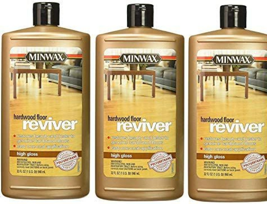 Minwax * | Online (3Pack) Minwax 609504444 Hardwood Floor Reviver, 32 Ounce, High Gloss