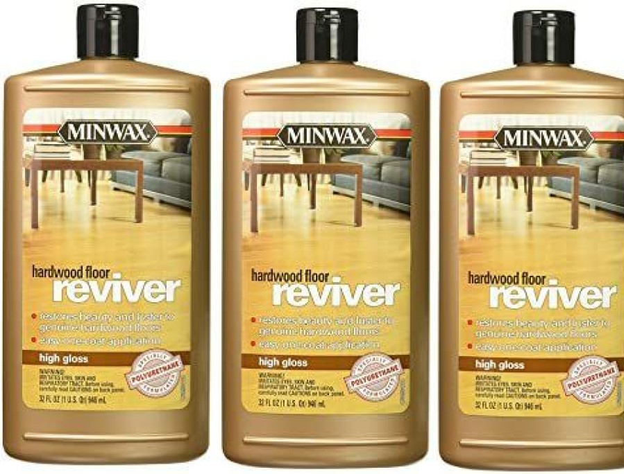 Minwax * | Online (3Pack) Minwax 609504444 Hardwood Floor Reviver, 32 Ounce, High Gloss