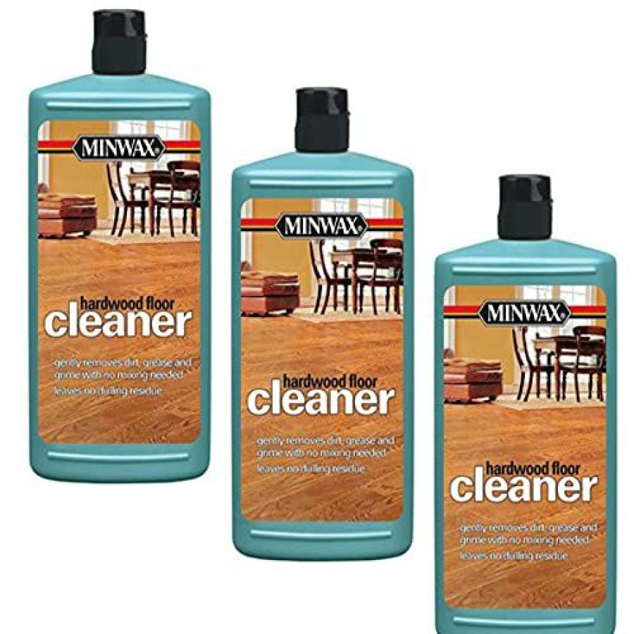 Minwax * | Shop Minwax 621270004 Hardwood Floor Cleaner, 32 Ounce 3 Pack