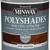 Stains * | Online Minwax Polyshades Wood Stain + Polyurethane Finish Pint, Mission Oak, Gloss