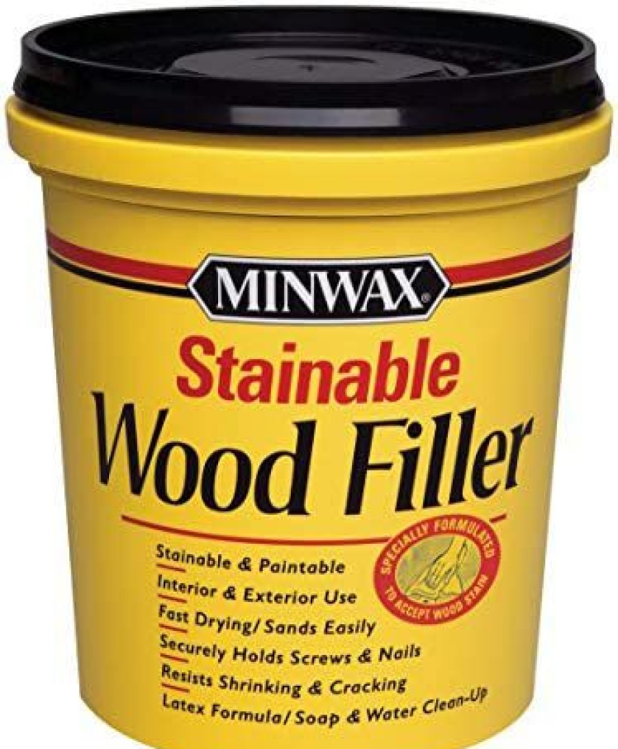 Minwax * | Outlet Minwax 42853000 Stainable Wood Filler, 16-Ounce 16 Oz