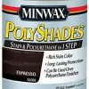 Stains * | Shop Minwax 617970444 Polyshades Stain & Polyurethane In 1 Step, Quart, Espresso, Gloss