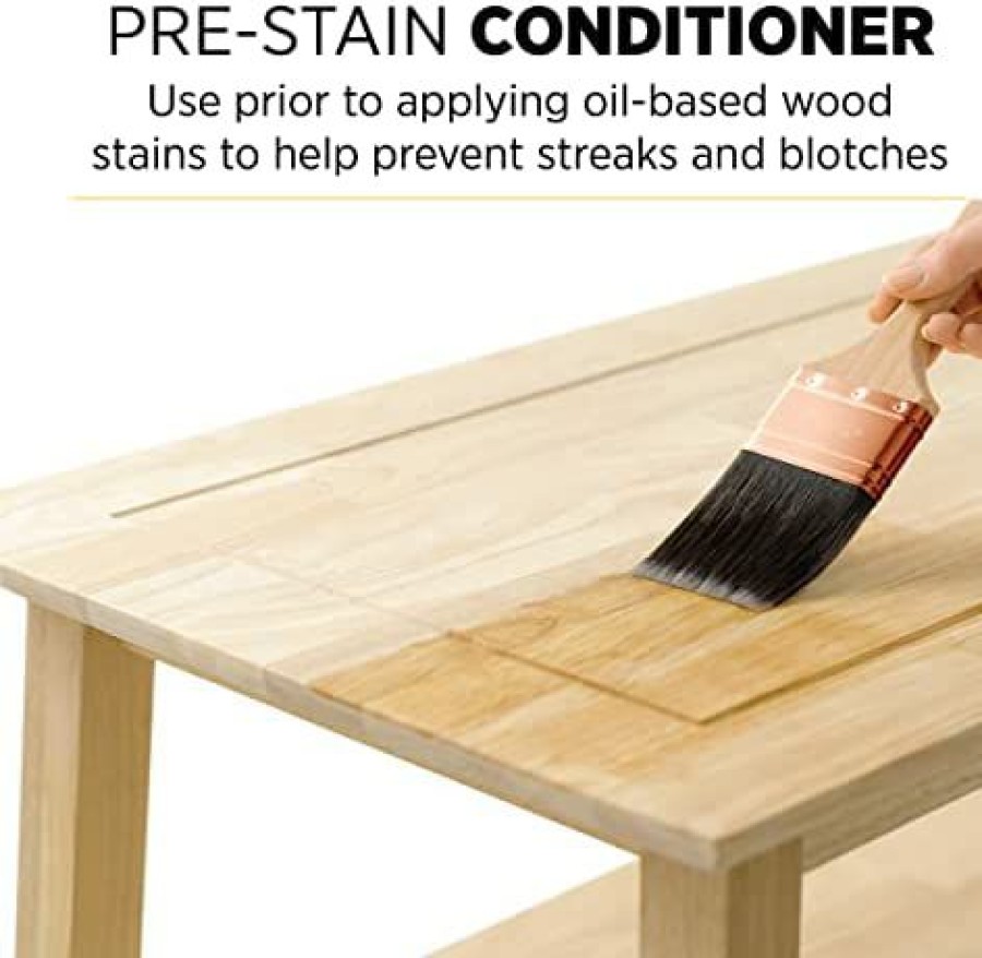 Stains * | Online 1 Qt Minwax 61500 Clear Pre-Stain Wood Conditioner