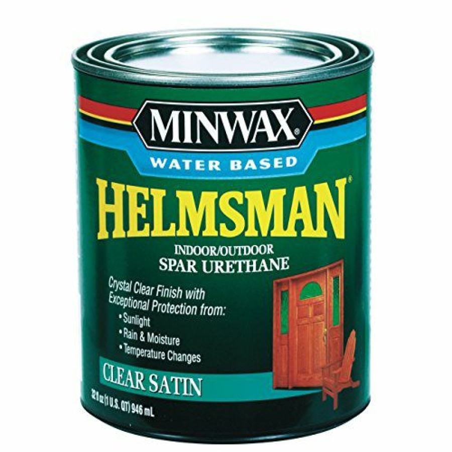 Minwax * | Outlet Helmsman Wb Satin Qt Clear