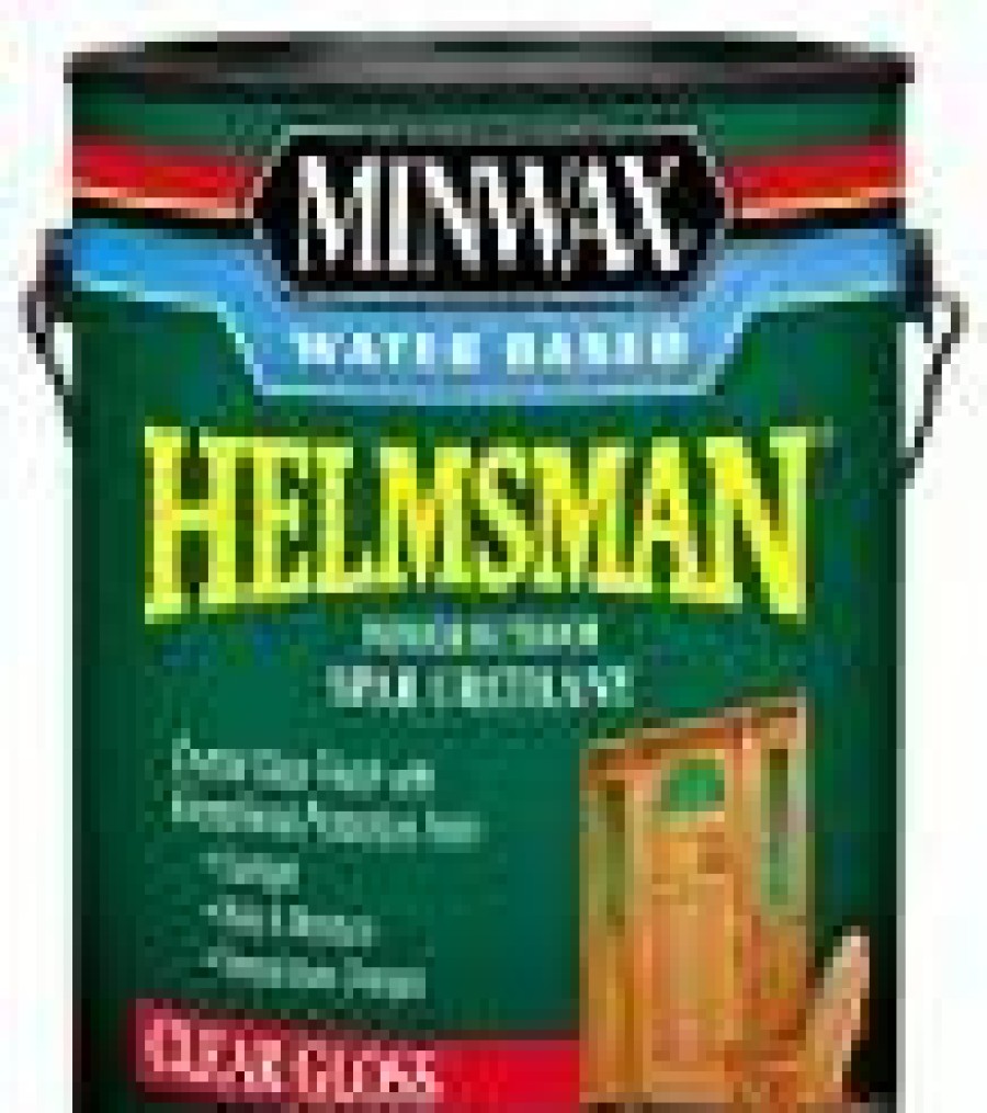 Minwax * | Online Minwax Water-Based Helmsman Spar Urethane Indoor, Outdoor Clear Gloss Crystal Clear 1 Gl2