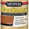 Stains * | Outlet Minwax 619204444 Polyshades Stain & Polyurethane In 1 Step, Quart, Pecan, Satin