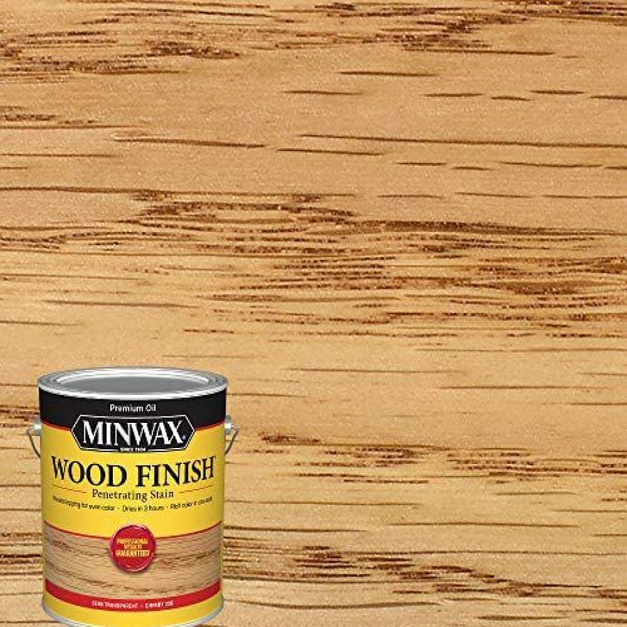 Stains * | Online Minwax 710790000 Finish Penetrating Interior Wood Stain, 1 Gallon (Pack Of 1), , 128 Fl Oz 250 Voc Cherry