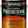 Minwax * | Shop Minwax Semi-Gloss Clear Fast-Drying Polyurethane 1 Gal. Case Of: 22