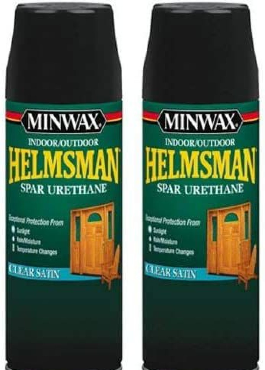 Minwax * | Shop Minwax 33255000 Helmsman Spar Urethane Aerosol, 11.5 Ounce, Satin 2 Pack